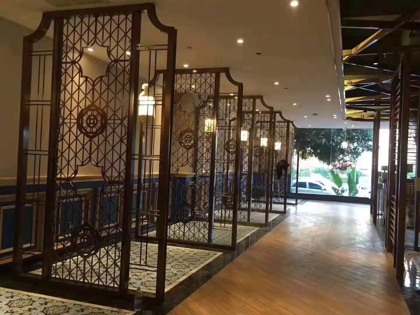 不锈钢屏风9